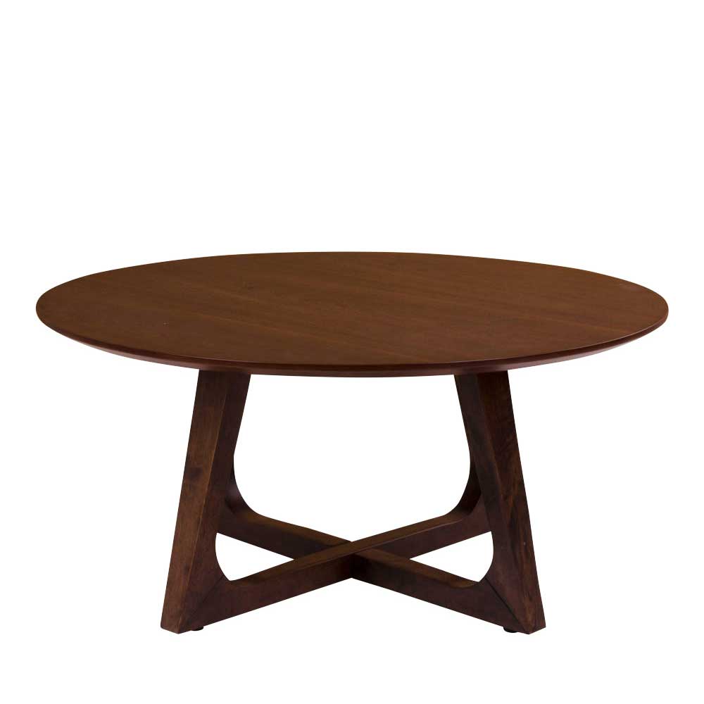 Eleganter Retro Couchtisch mit Walnuss Furnier - Annescu