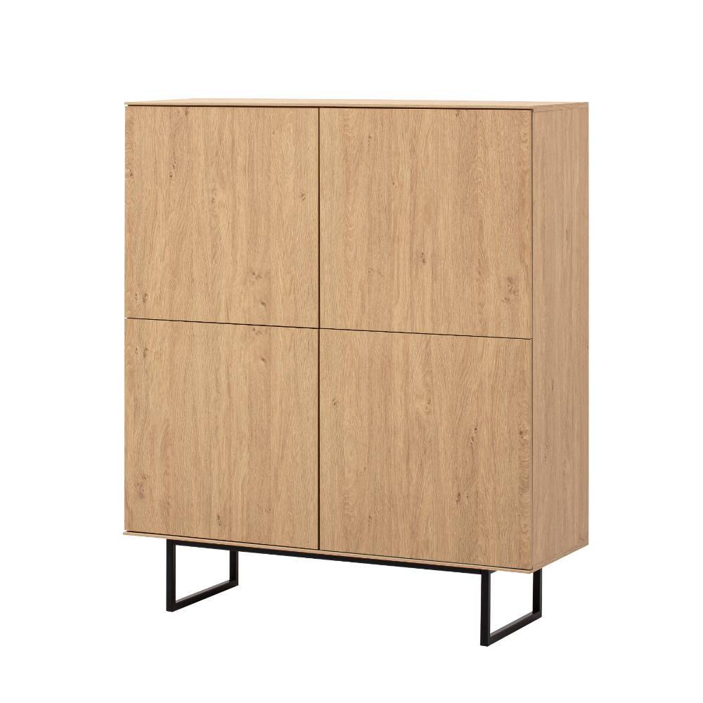 Highboard und Lowboard Set - Jaskin (zweiteilig)