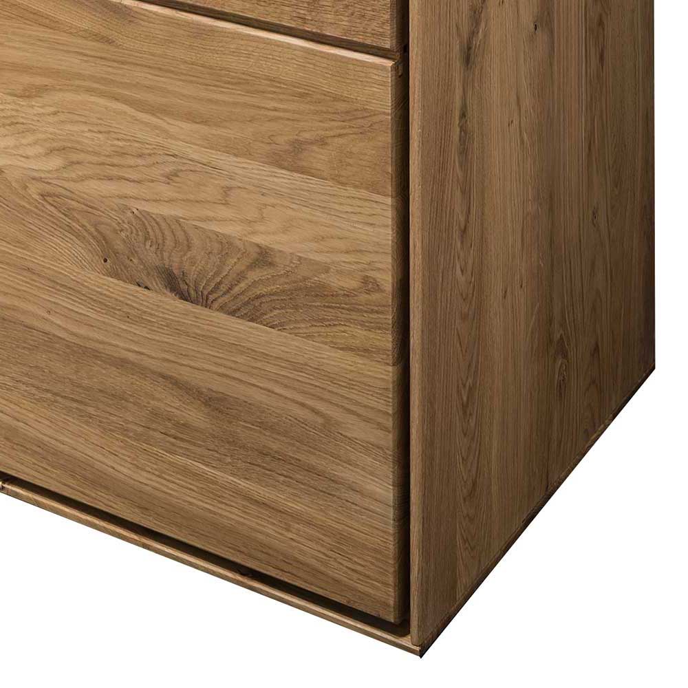 Vitrine aus Wildeiche geölt - Slaraduva