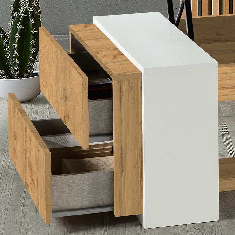 Wohnzimmer Tisch mit Tischplatte zum Hochklappen - Lili