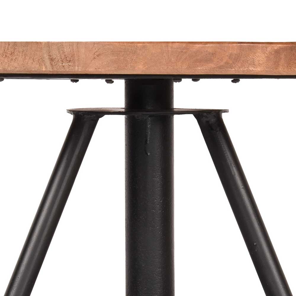 Runder Beistelltisch mit Design 3-Fußgestell - Safda