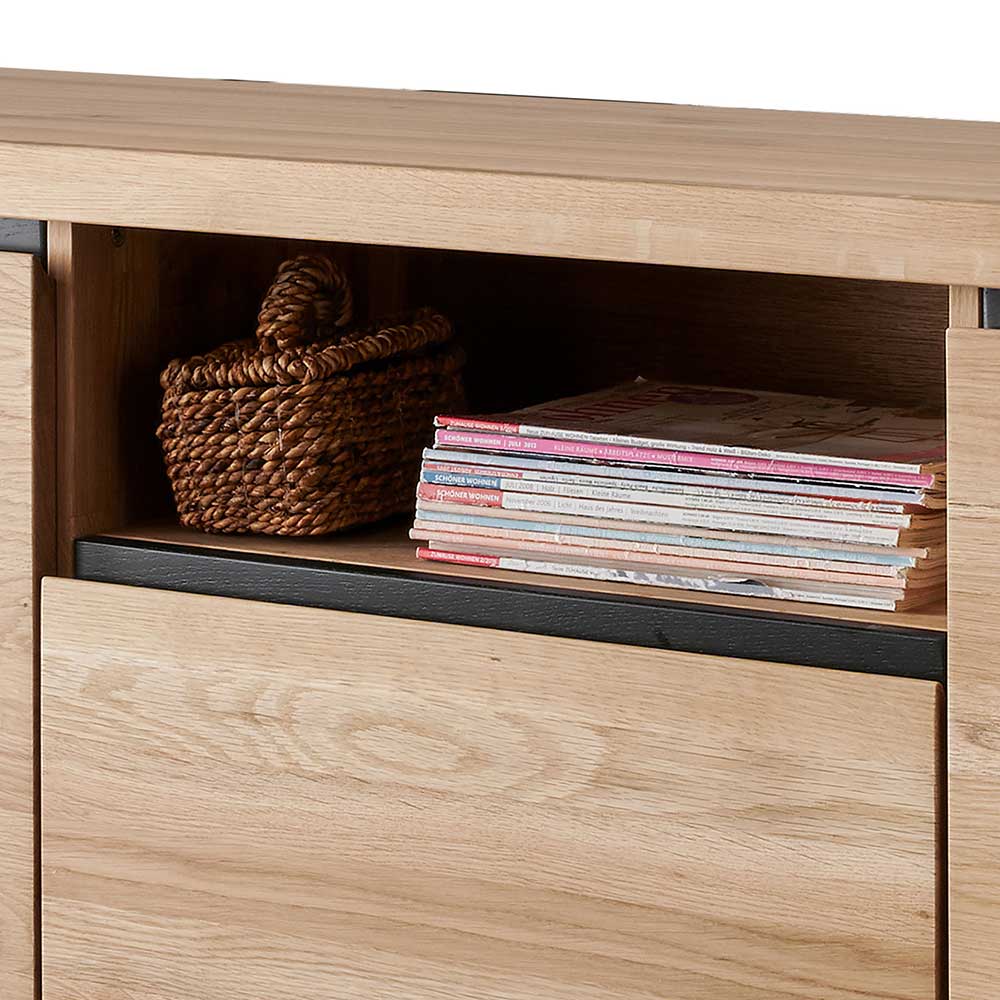 170x56x40 Fernsehboard aus Wildeiche Massivholz - Embleys