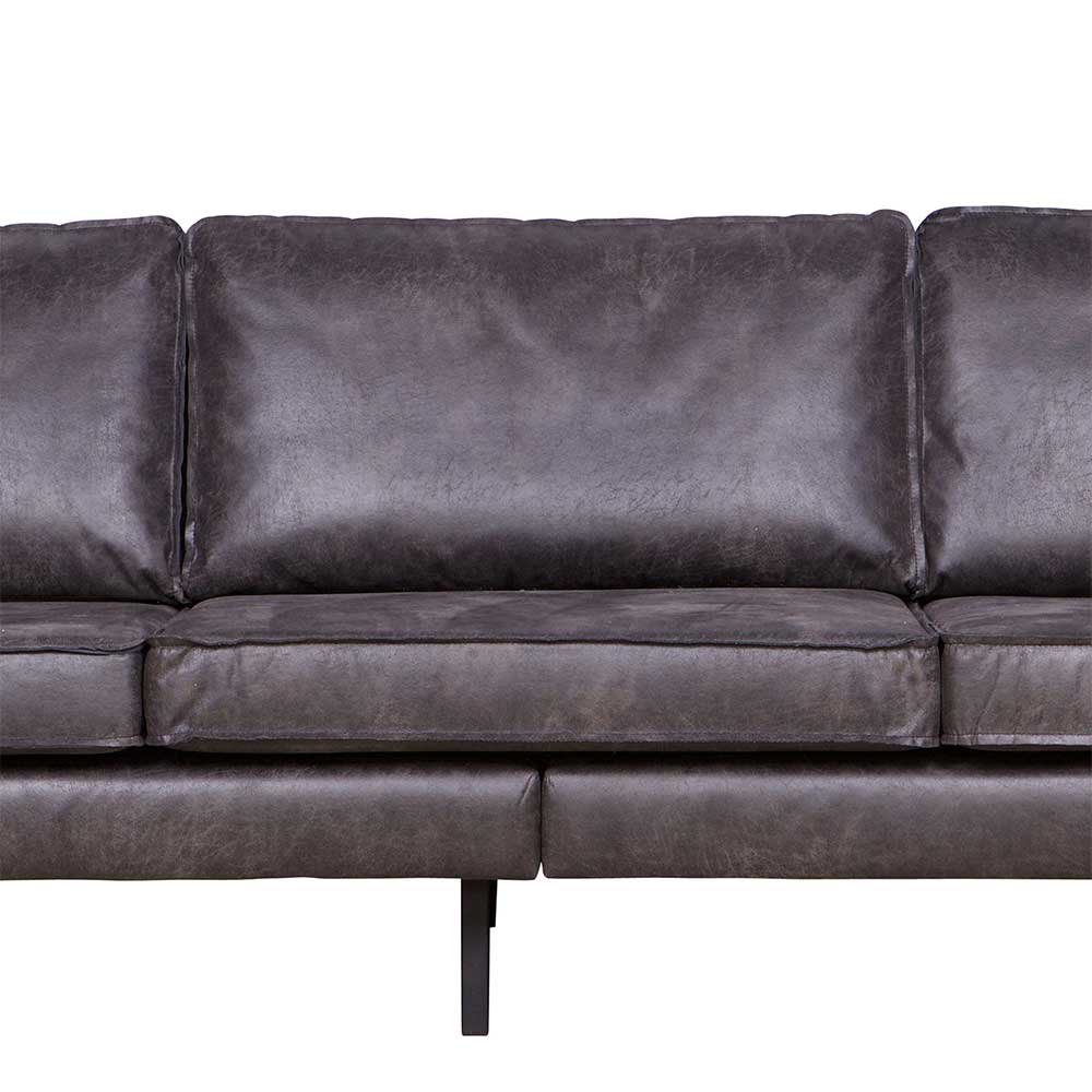 Lounge Couch Miller in Schwarz