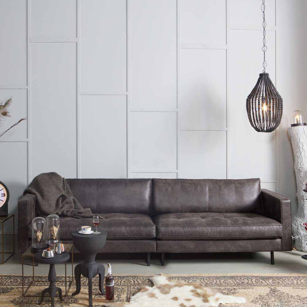 Couch Solida in Schwarz