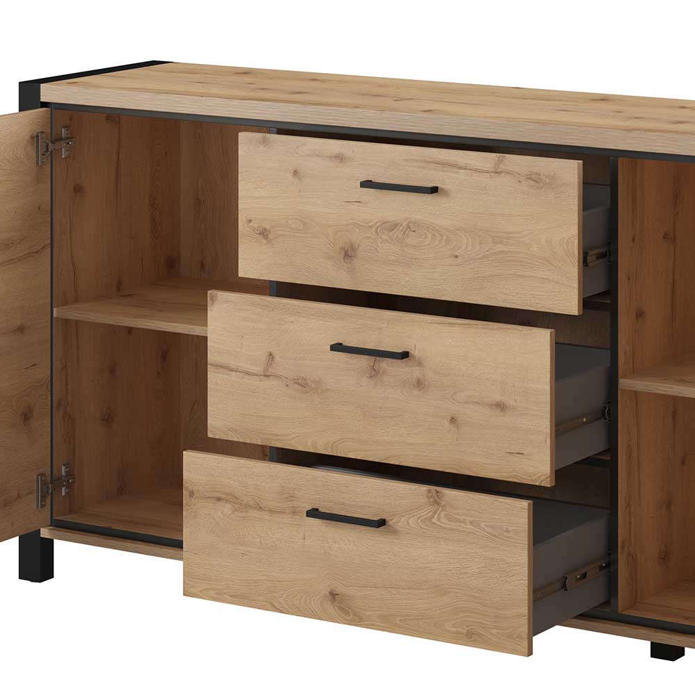 91 cm hohes Sideboard - nur 41 cm tief - Zavorra