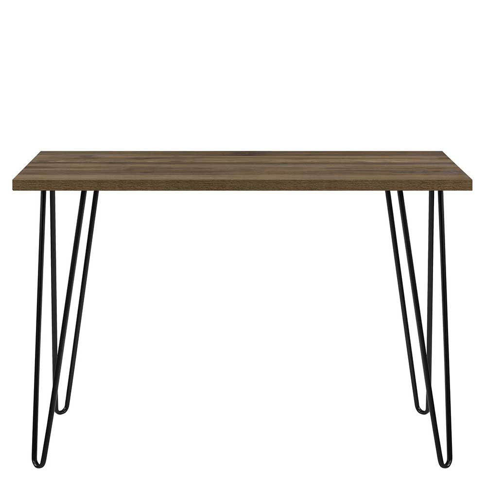 Retro-Schreibtisch mit Hairpin Legs - Akrana