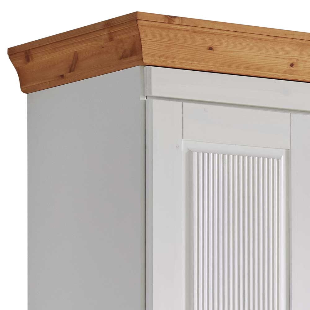 Modern Country Kleiderschrank 4-türig - Oradea