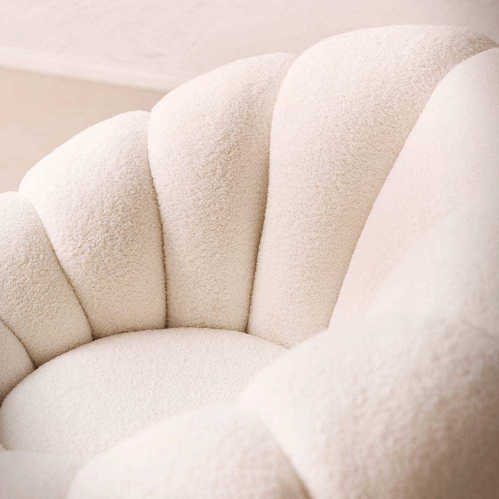 Design Sessel mit Hocker Set - Zyrano (zweiteilig)