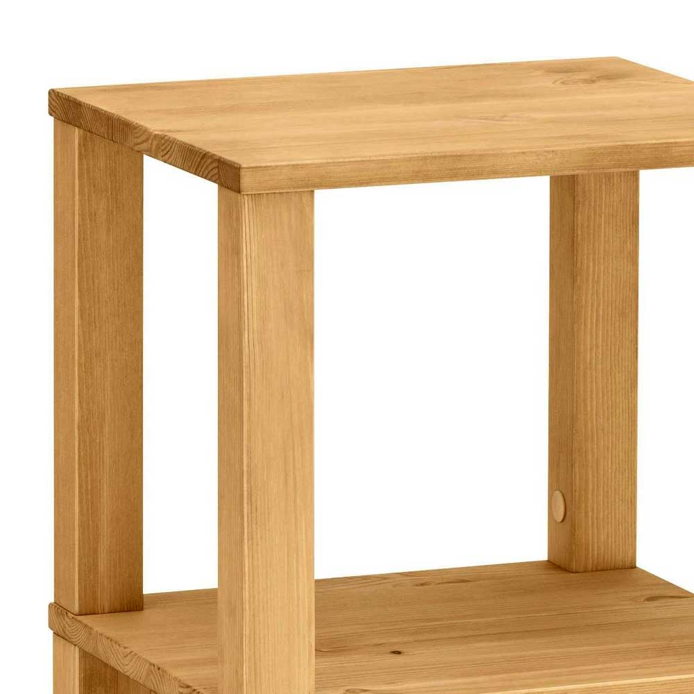 34x86x30 Badschrank mit Lamellentür & Ablage - Zavieca I
