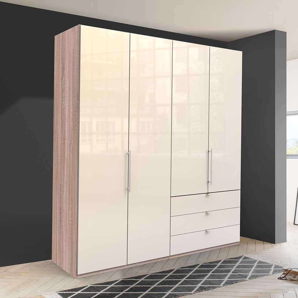 Kleiderschrank mit zwei Falttüren - Rativian I
