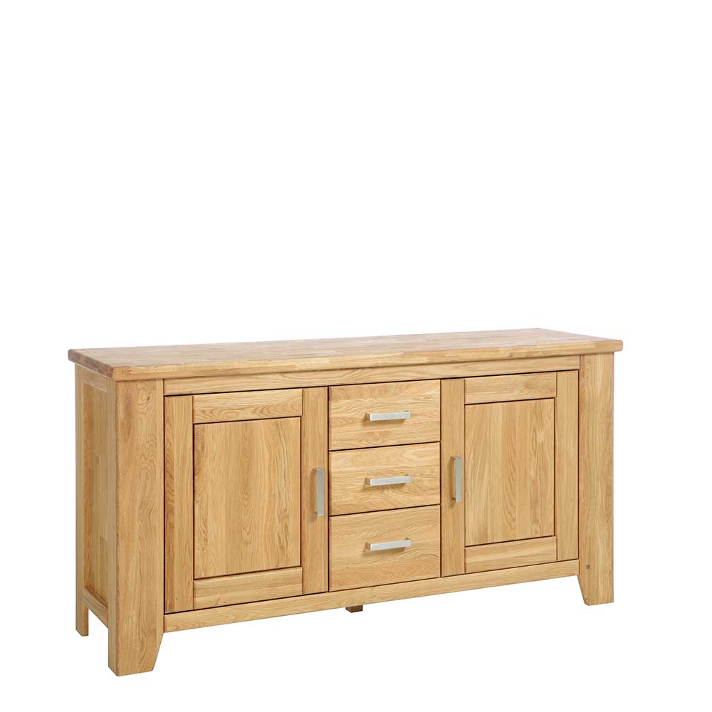 165x85x47 Wildeiche Sideboard mit Soft Close - Miarizia