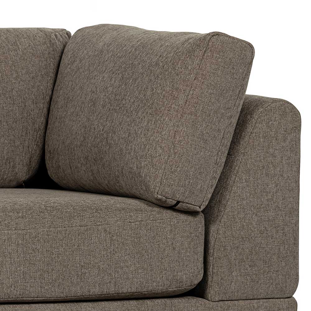 Sofamodul Lounge rechts in Taupe - Birte