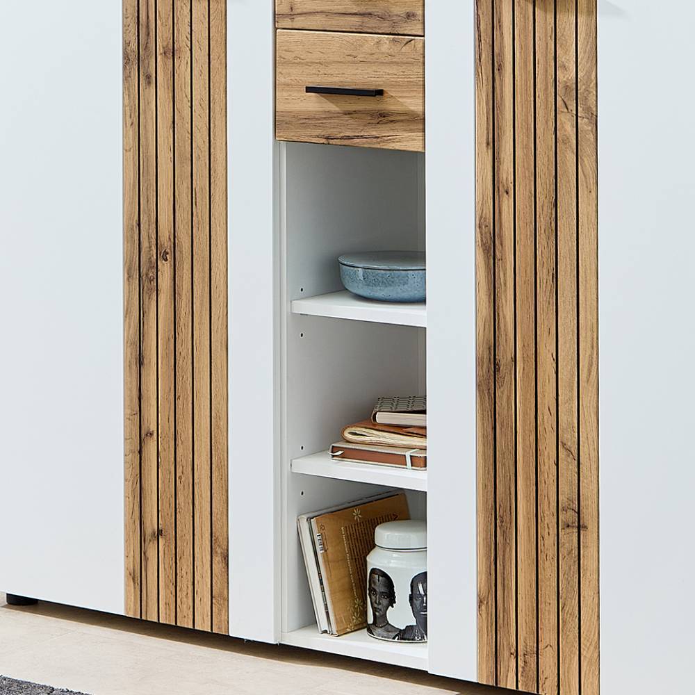 Dielenmöbel Set modern - Lavine (dreiteilig)