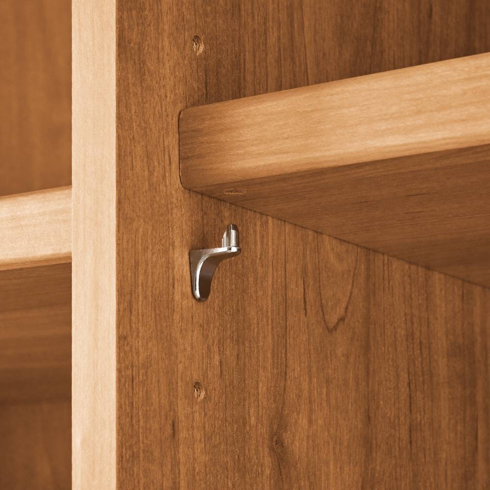 4-türiger Kleiderschrank in Eiche Bianco - Nikoba