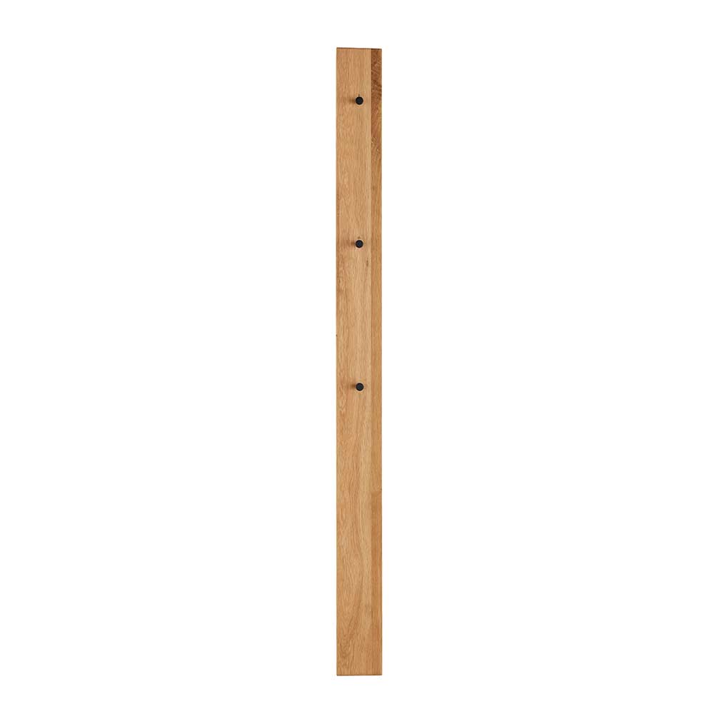 12x163x5 cm Garderobenpaneel aus Asteiche Massivholz - Sotunes