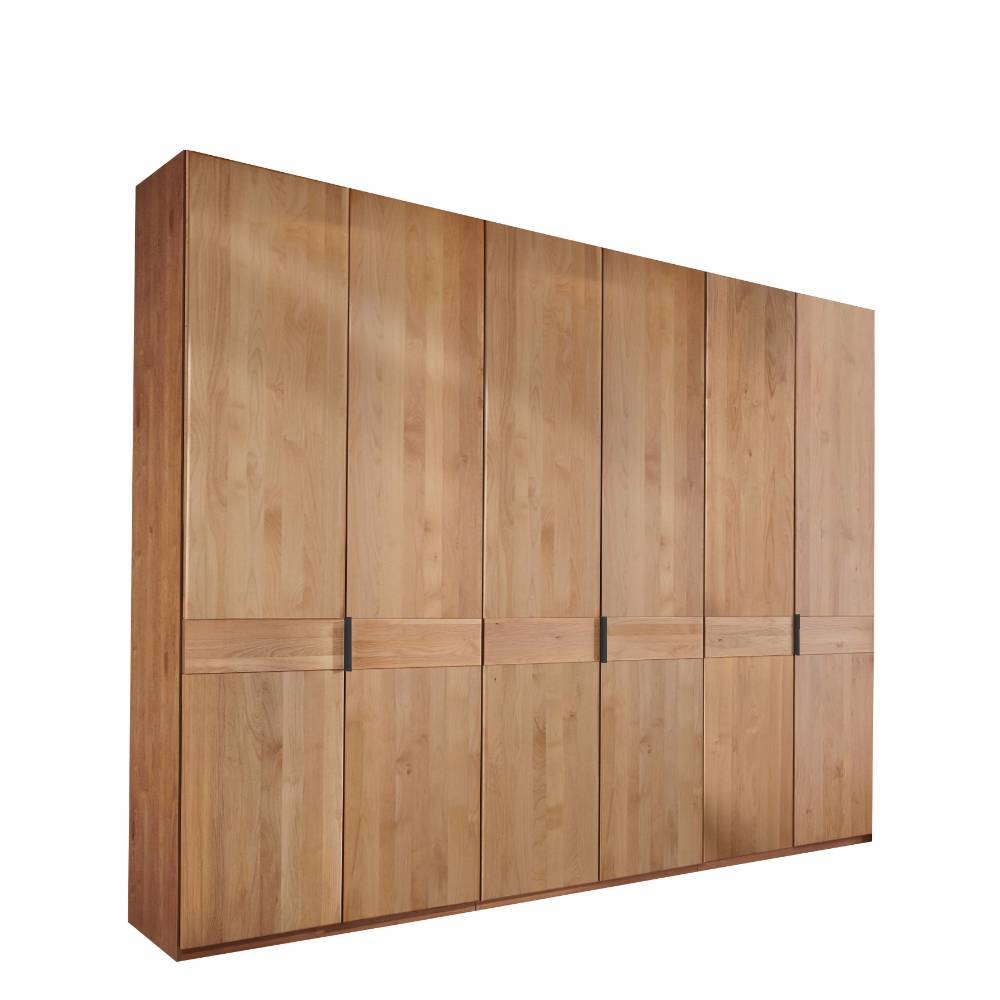 Teilmassiver Schlafzimmer-Kleiderschrank 216 cm hoch - Murray