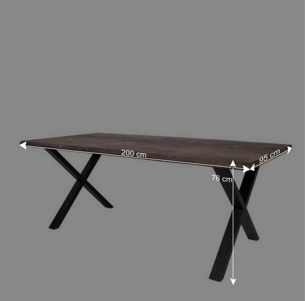 Esszimmer Möbel Set mit Tisch - Anjal (siebenteilig)