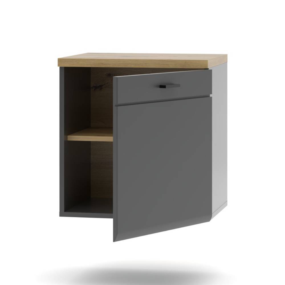 Design Wohnwand Kombi modern - Azar (achtteilig)