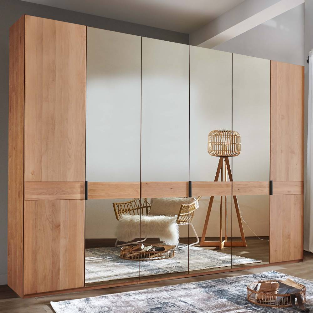 Schlafzimmer-Kleiderschrank mit sechs Türen - Murray