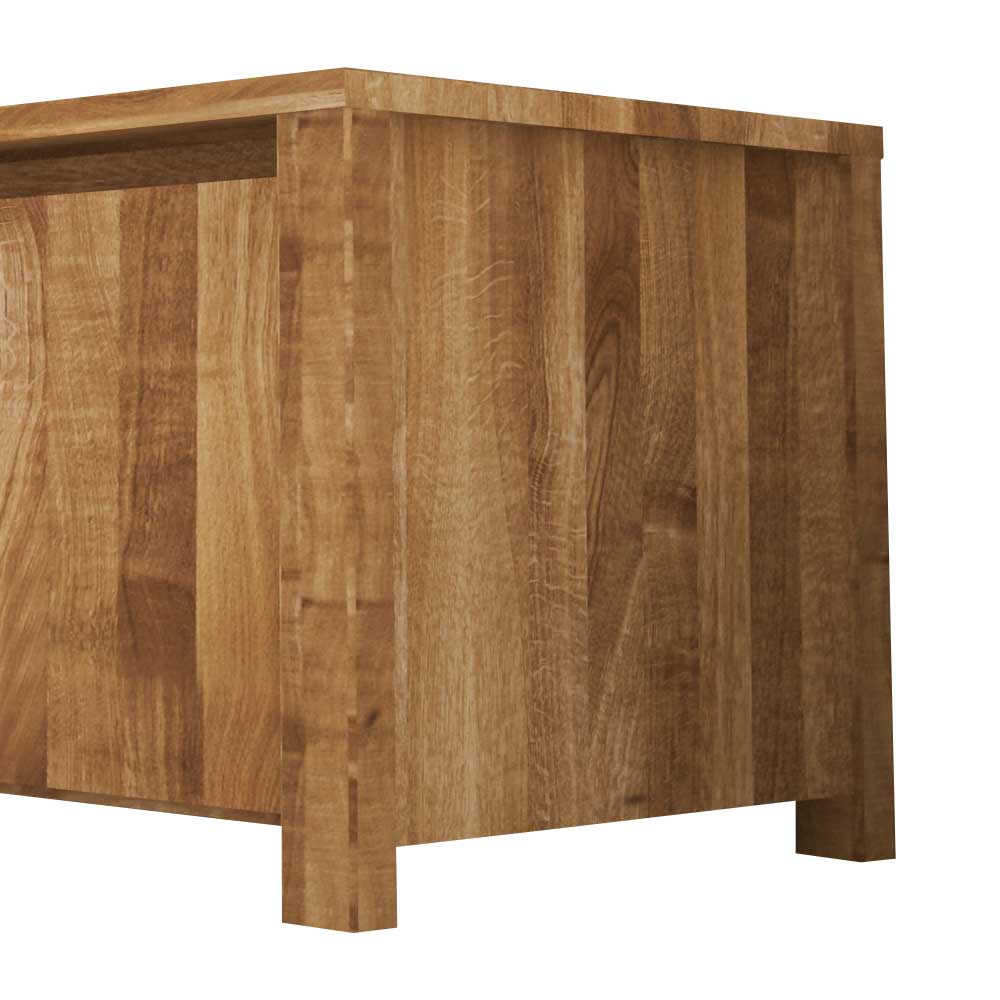 TV Lowboard Nadalia aus Wildeiche Massivholz