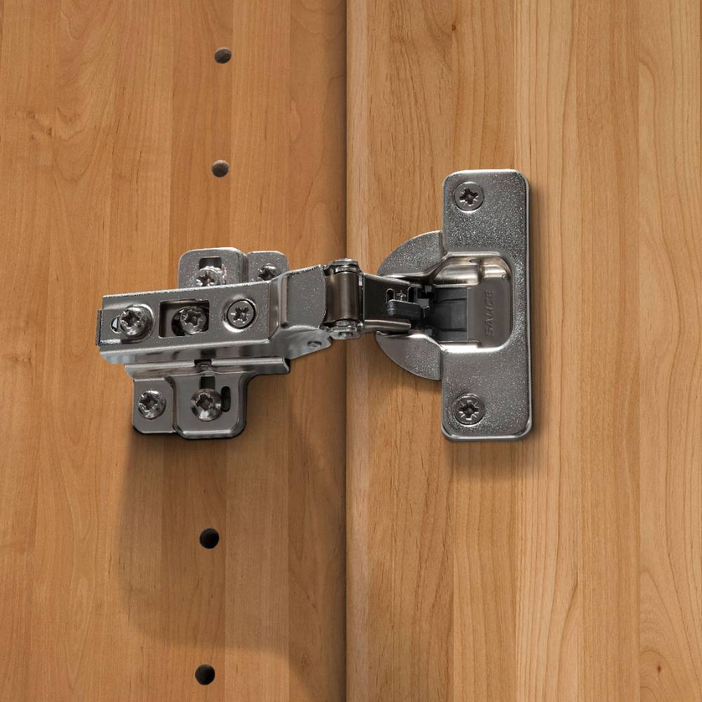 4-türiger Kleiderschrank mt weißer Glasfront - Crucav