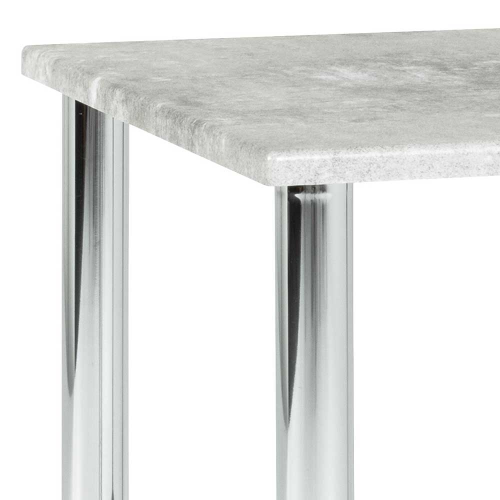 47cm hoher Beistelltisch Gloma im Beton Design