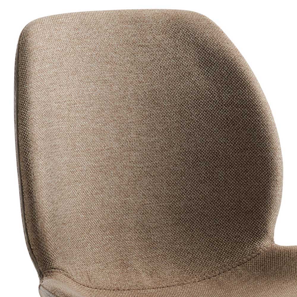 Barstuhl in Schlamm & Beige - Dionera