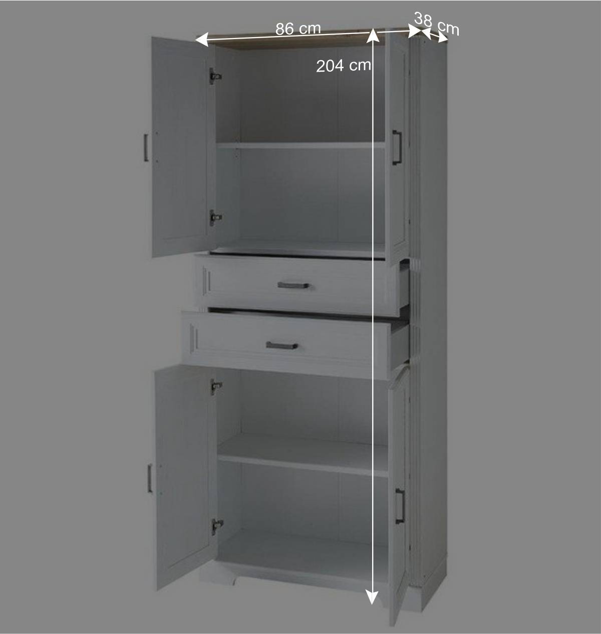 Büro Aktenschrank im Landhausstil - Mehady
