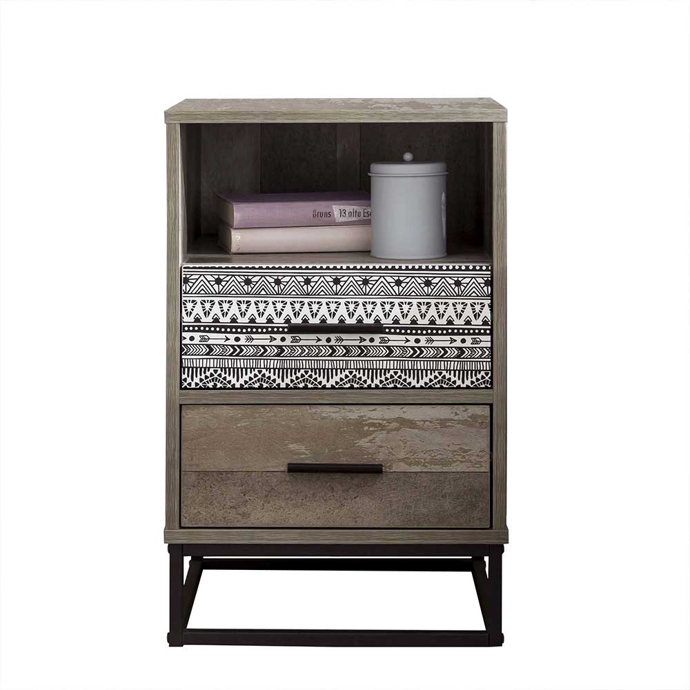Design Nachtkommode mit 62 cm Höhe - Drondo