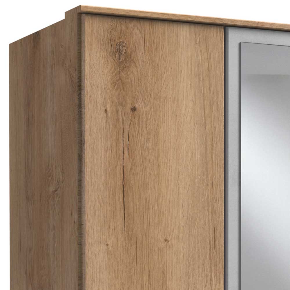 Smarter Kleiderschrank in Plankeneiche - Anca