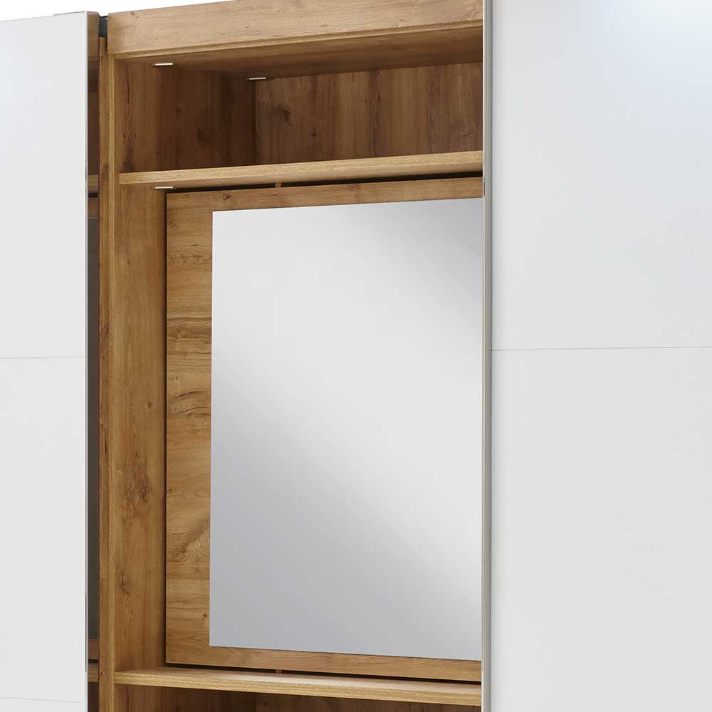 Zweifarbiger Schlafzimmerschrank extravagant - Stufania