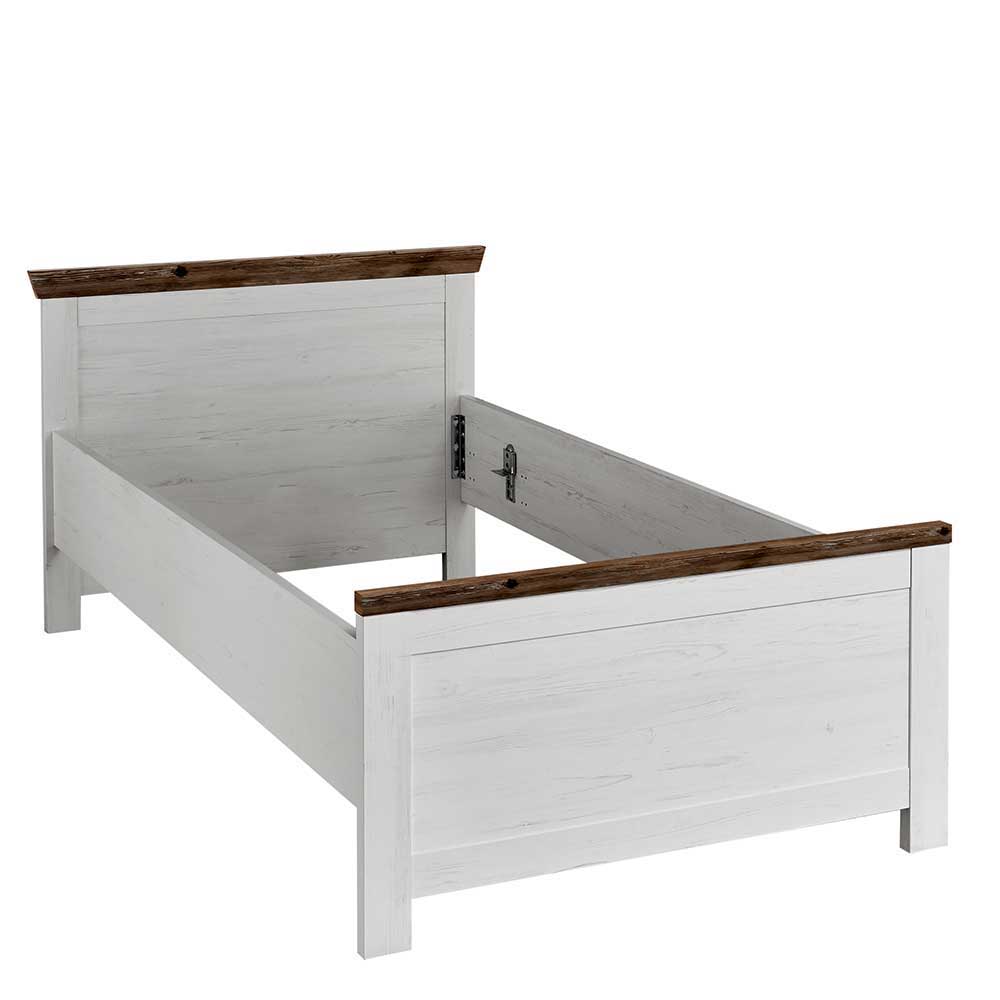Single Komplett Schlafzimmer Kombi - Nedita (dreiteilig)