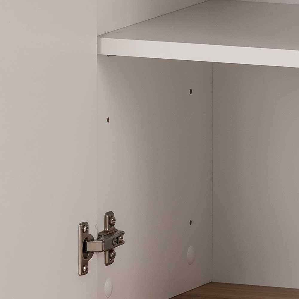 Badezimmer Unterschrank in Weiß & Eiche - Goliat