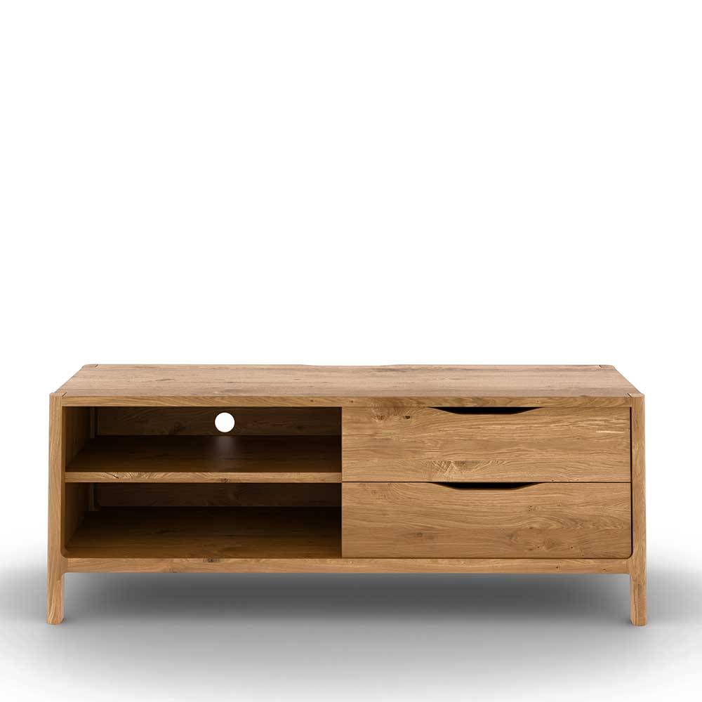 Wildeiche TV Board 111 cm breit - Laida
