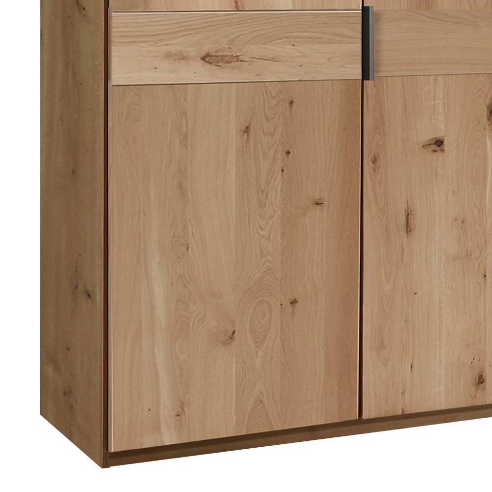XXL-Kleiderschrank mit vier Spiegeltüren - Yanicas