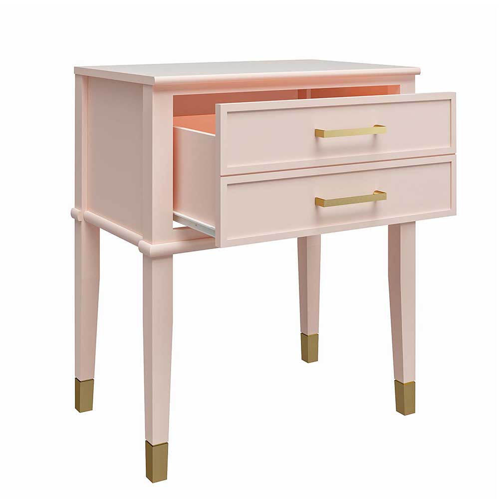 Kommode in Rosa mit Gold - Bafata