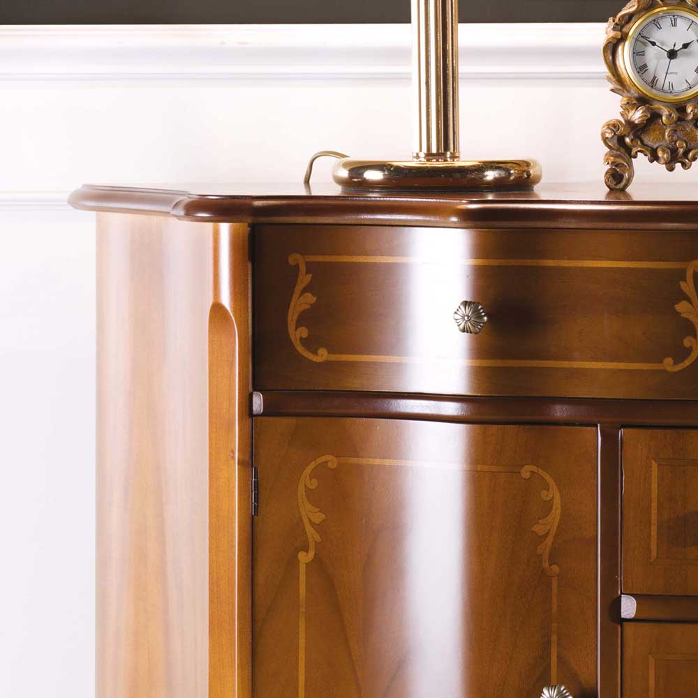 2-türige Barock Kommode Dentro mit 4 Schubladen