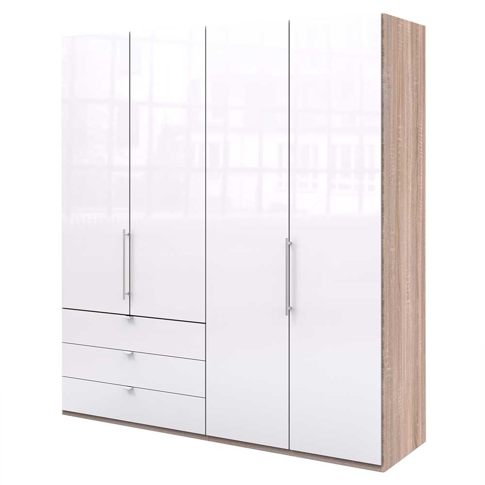 Schlafzimmerschrank 200cm breit in modernem Design - Bosays