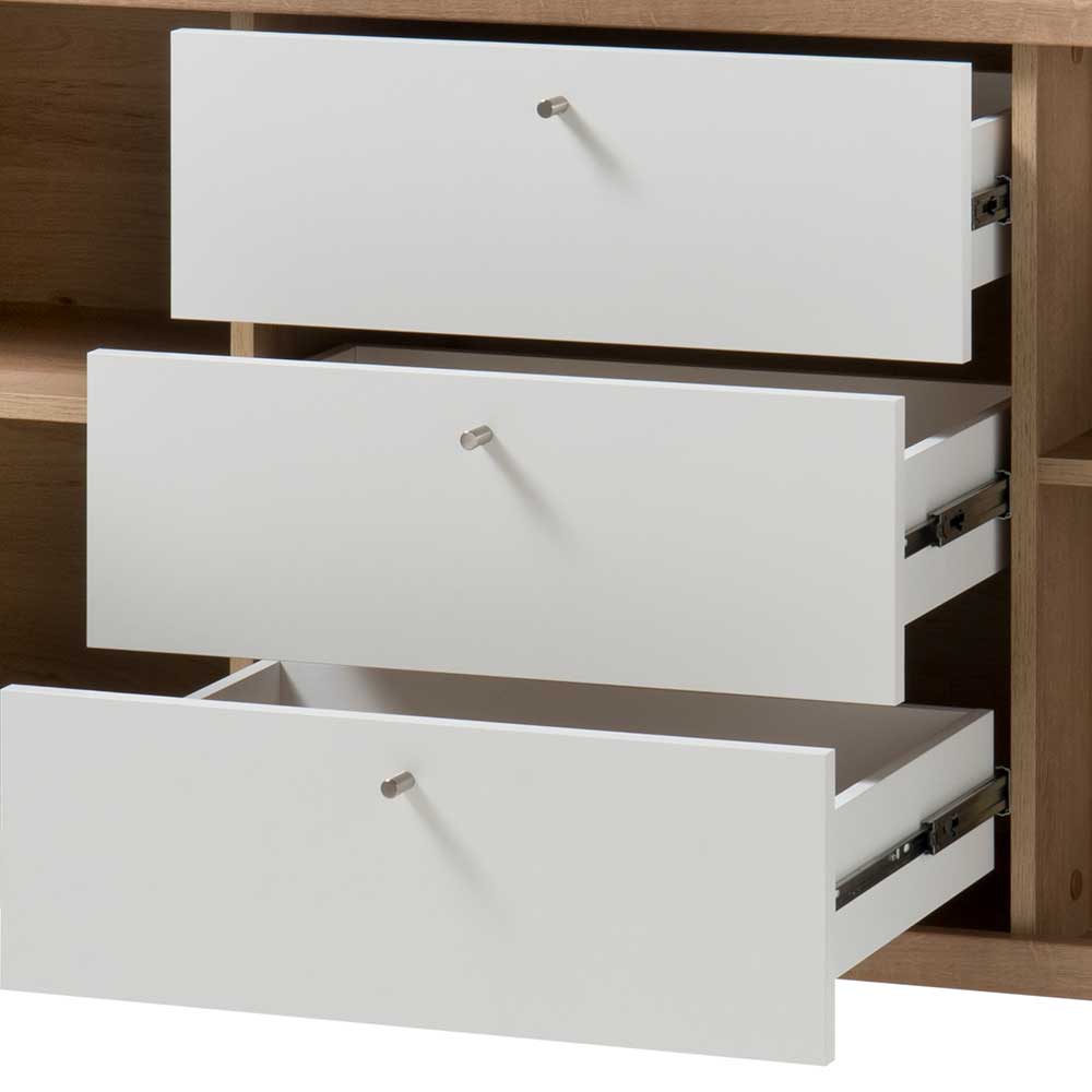 160x83x40 Scandi Anrichte zweifarbig - Cablos