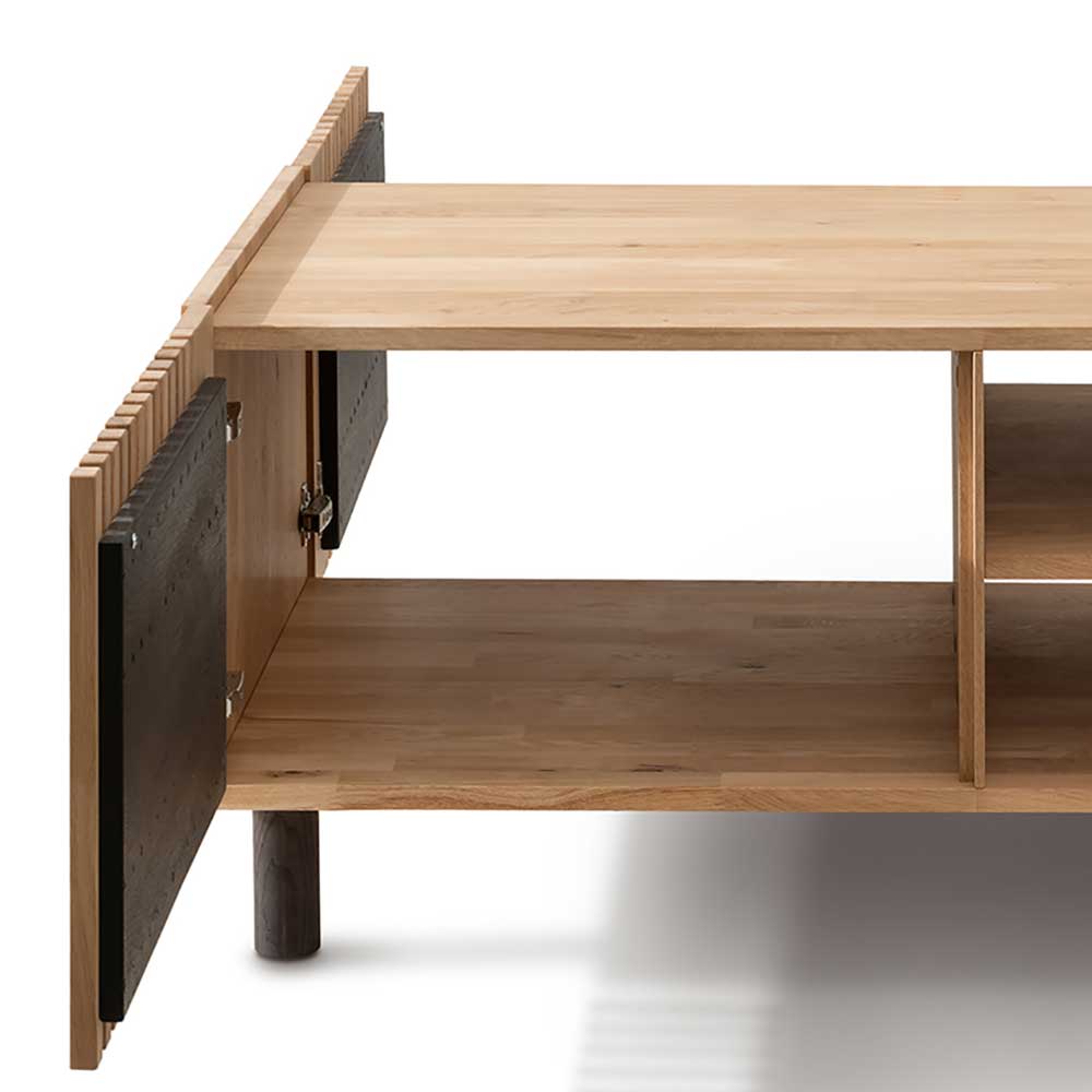 Skandi Design Couchtisch aus Wildeiche - Valouis