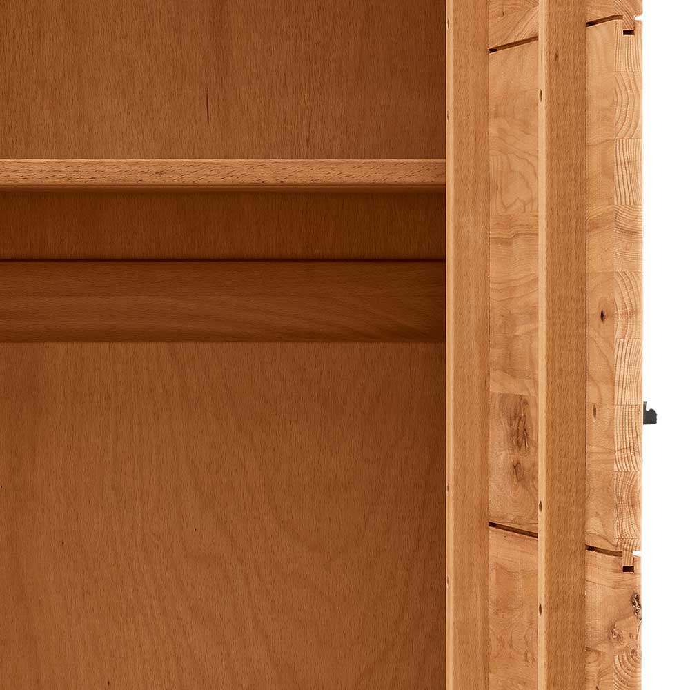 60x200x38 Garderobenschrank aus massiver Kernbuche - Dimphi