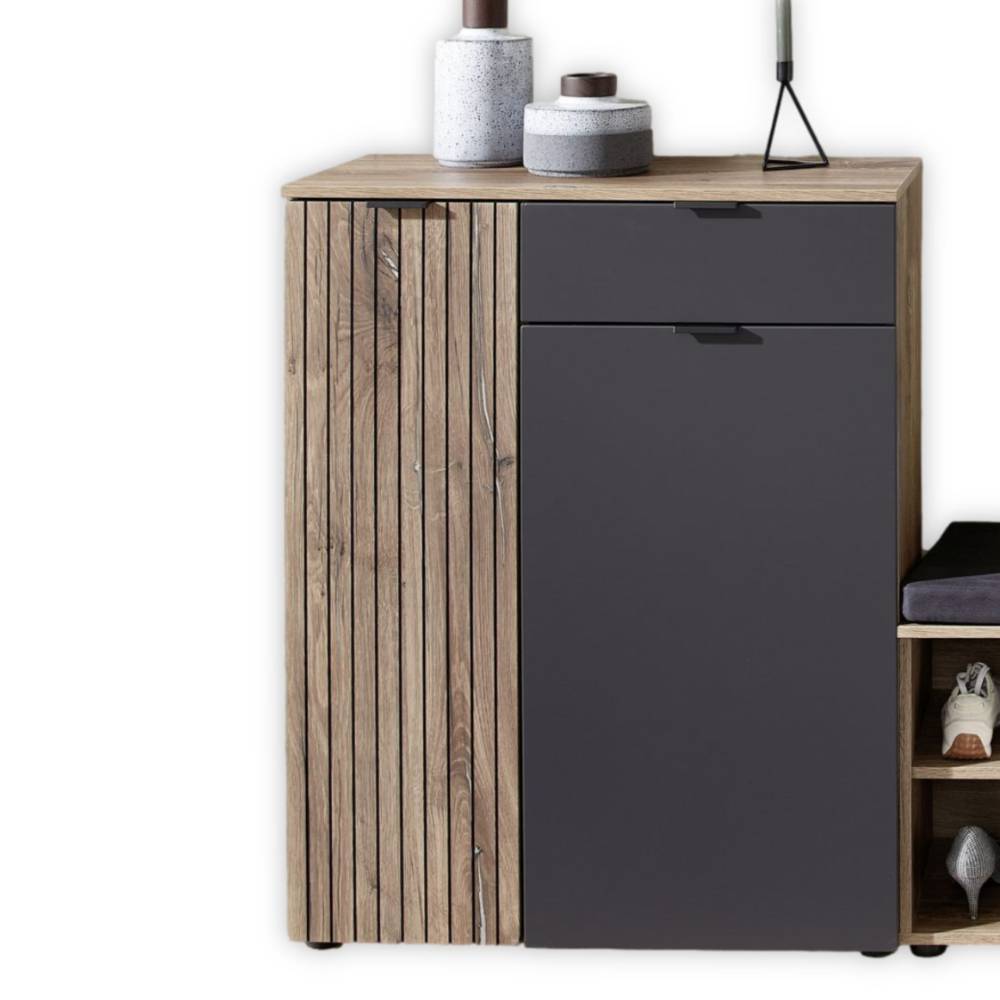Dielenmöbel Kombination modern - Benet (vierteilig)