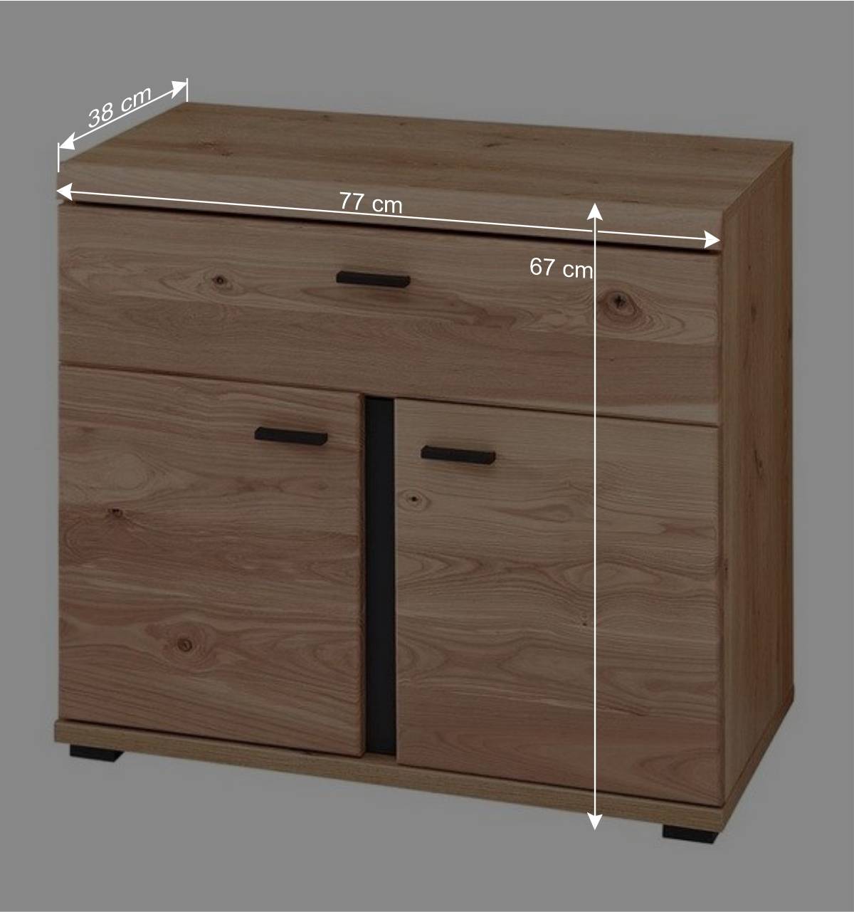 77x67x38 Kommode in modernem Design - Emly