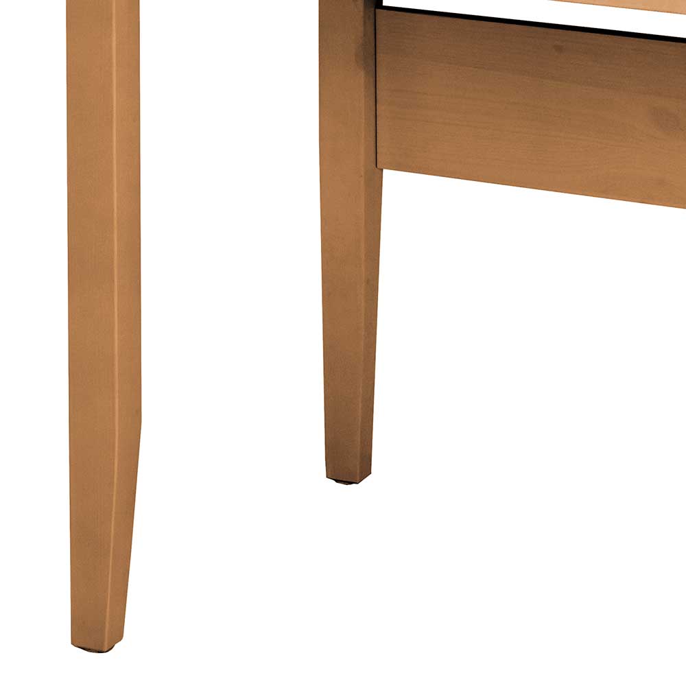 Schreibtisch in Kiefer Lauge und Grau - Eshelas