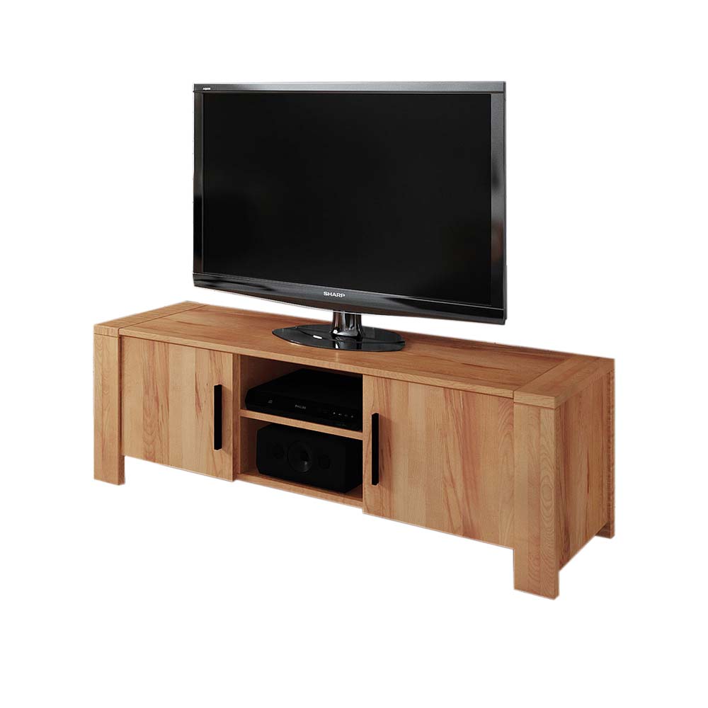 TV Lowboard Mosniak aus Kernbuche Massivholz