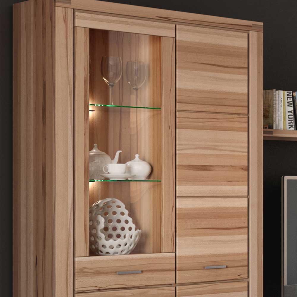 Stauraum Anbauwand aus Holz - Uhelia (vierteilig)