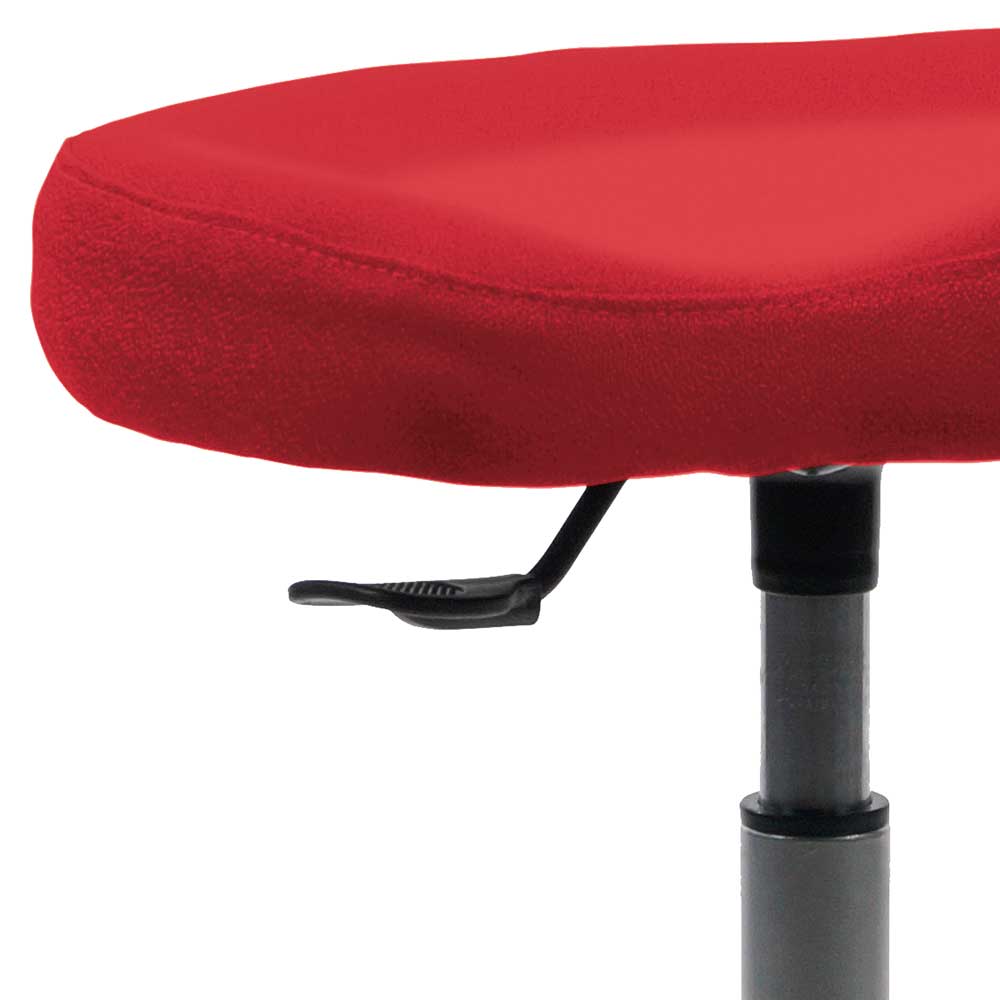 Roter Pendelhocker für aktives Sitzen - Romancina