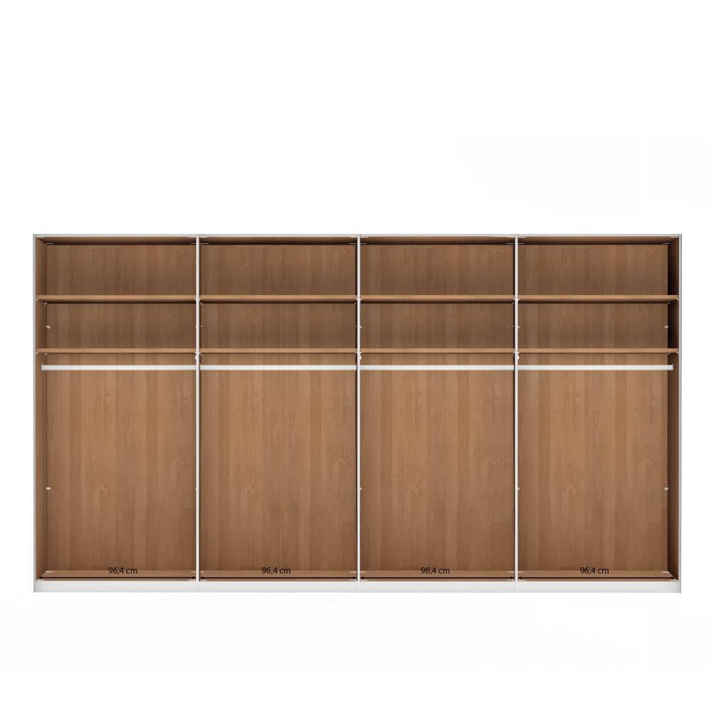 XXL-Schlafzimmerschrank mit acht Türen - Murray