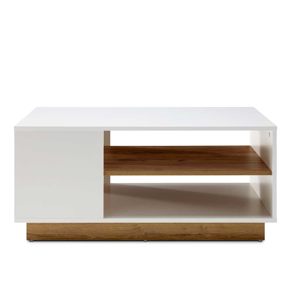 100x46 Stauraum Couchtisch mit Sockelgestell - Myrda