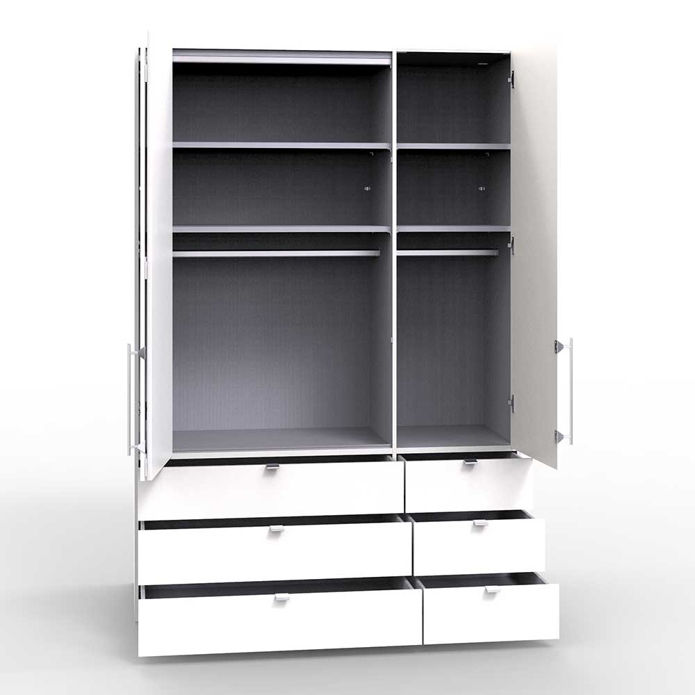 Schmaler Schlafzimmerschrank mit 6 Schubladen - Bosays